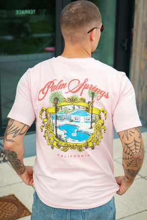 Jack & Jones Post Tee SS Crew Neck Chalk Pink