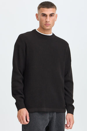 Solid Vian Crew True Black