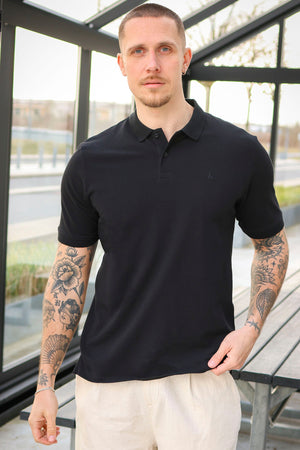 Jack & Jones Basic Polo SS Black