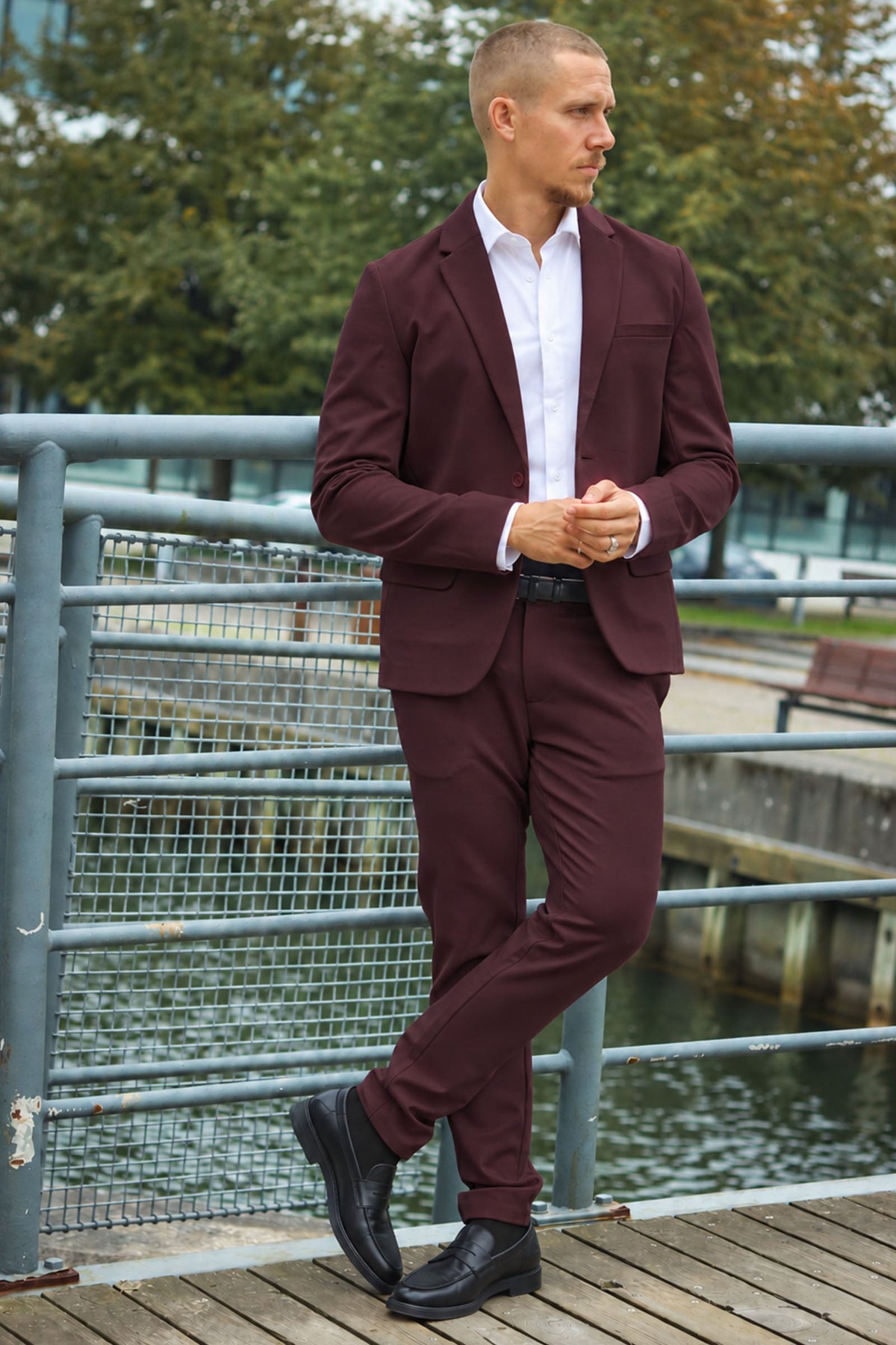 ONLY & SONS Mark Stretch Blazer Fudge