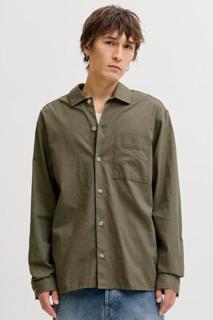 Jack & Jones Jjetristan Overshirt Dusty Olive