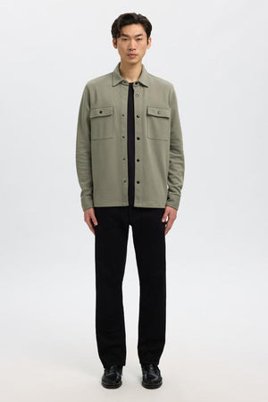 Selected Jackie Sweat Jacket Vetiver