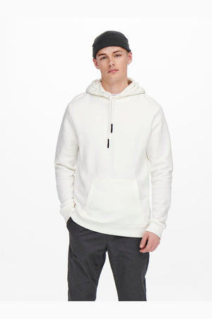 Only & Sons Ceres Hoodie Cloud Dancer