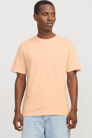 Jack & Jones Organic Basic Tee Peach Parfait