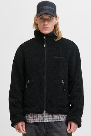 Jack & Jones Norrebro Teddy Jacket Black