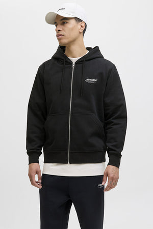 Jack & Jones Soho Sweat Zip Hoodie Black