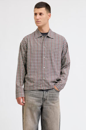 Jack & Jones Joraustin Clean Check Tibetan Red Shirt