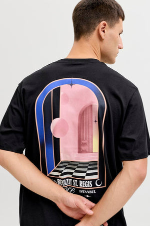 Jack & Jones Paradise Island Tee Zwart