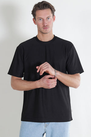 ONLY & SONS Fred Relaxed Plizze Tee Black