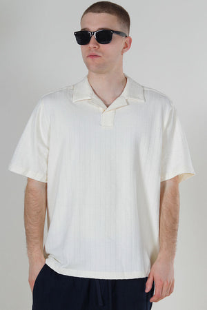 ONLY & SONS Males Regular Fit SS Resort Shirt Egret