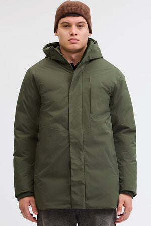 Jack & Jones Keen Stretch Parka Jacket Grape Leaf