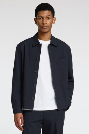 Selected Robert Overshirt Donker Saffier