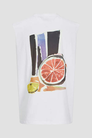 Jack & Jones Varenna Sleveless Tee Bright White