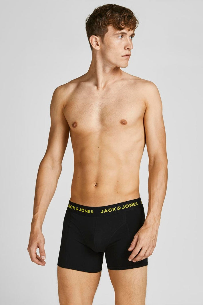 JACK & JONES Jaccrew Bamboo Trunks Lot De 3 Boxers En Bambou Homme