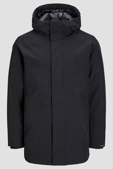 Jack & Jones Keen Stretch Parka Jacket Black