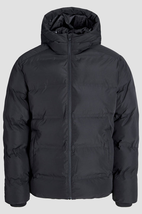 Jack & Jones Soho Puffer Hood Jacket Black