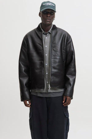 Jack & Jones Fade Pu Bomberjas Black