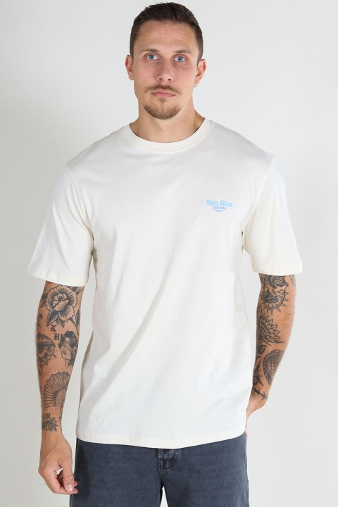 Jack & Jones Conte Tee SS  Buttercream