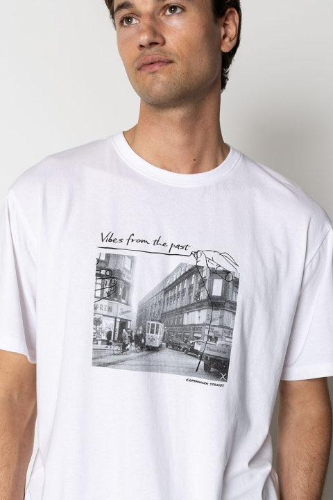 Clean Cut Copenhagen Old Copenhagen T-shirt White