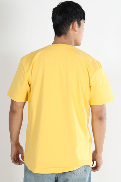 Clean Cut Copenhagen Patrick Organic Tee Warm Yellow