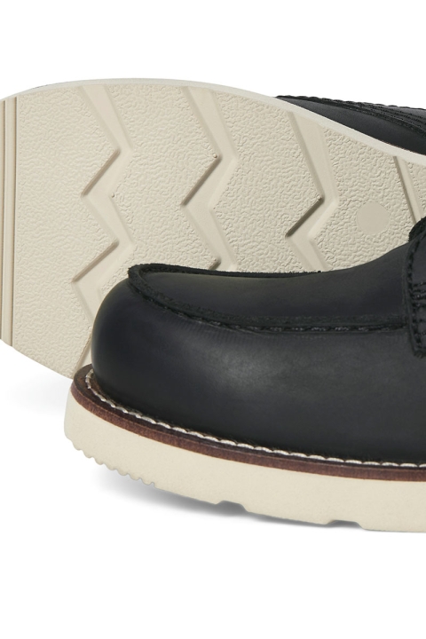 Jack & Jones Toronto Leather Boots Black