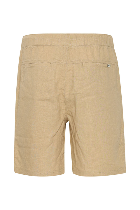 Solid Aurelius Elsticated Linen Shorts Curds & Whey