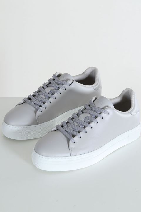 Selected David Chunky Leather Sneaker Birch