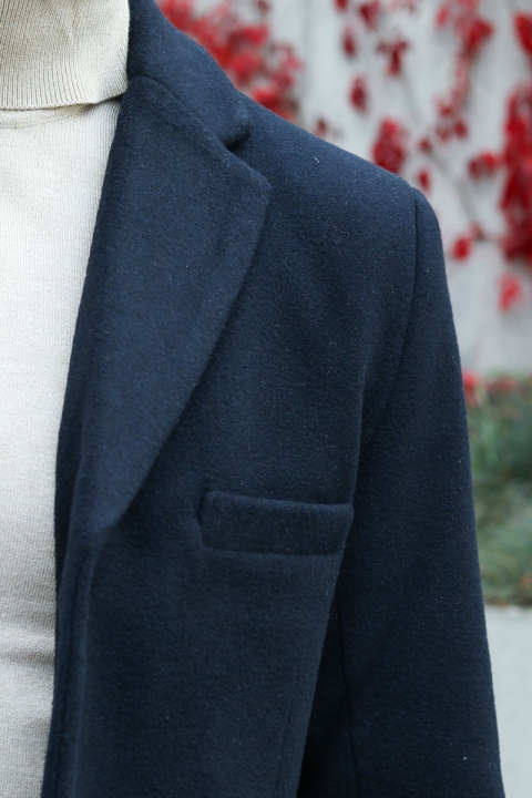 ONLY & SONS JAYLON WOOL COAT OTW Dark Navy