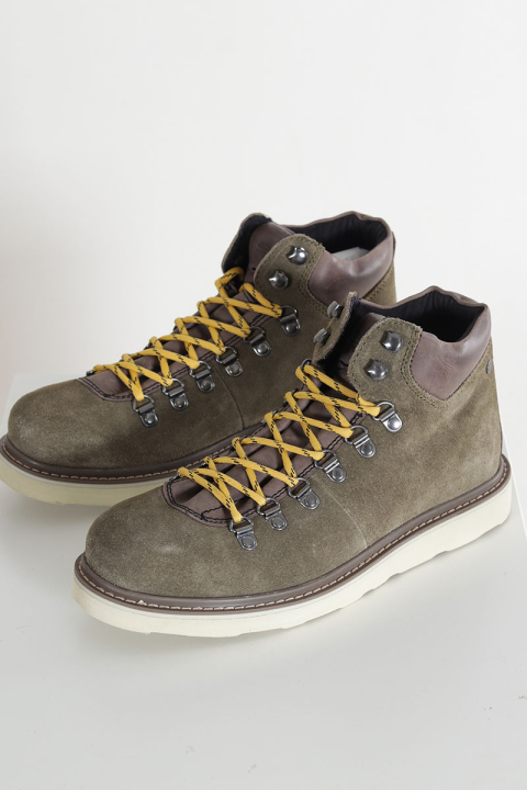 Jack & Jones Chorlton Suede Boots Olive Night