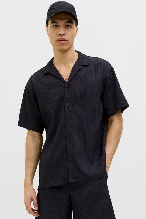 Jack & Jones Massimo Resort Shirt SS Black