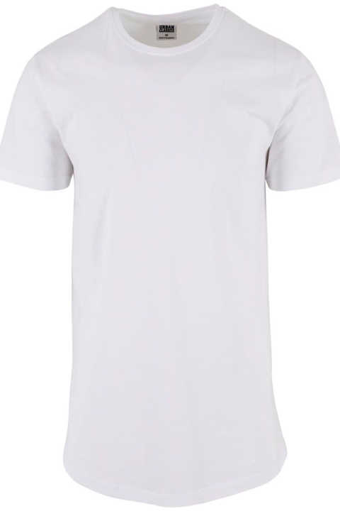 URBAN CLASSICS Shaped Long Tee White