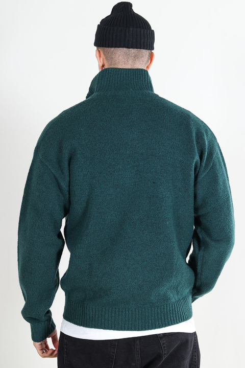 Jack & Jones Ollie Knit Half Zip Sea Moss