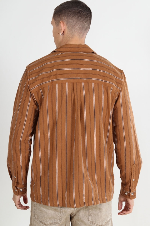 ONLY & SONS Trev Relaxed LS Shirt Bistre