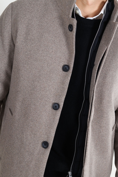 Jack & Jones Harrison Wool Jacket  Greige