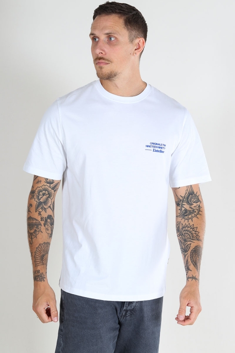 Jack & Jones Noto Artsy Tee SS Bright White