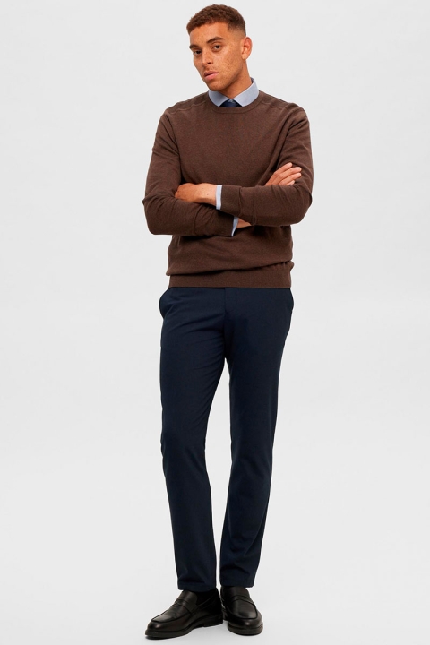 Selected Berg Knit Crew Neck Demitasse