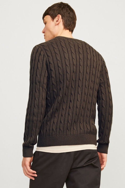 Jack & Jones Ross Knit Crew Neck Mulch