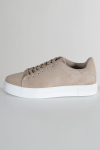 Selected David Chunky Suede Leather Sneaker Sand