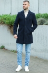 ONLY & SONS JAYLON WOOL COAT OTW Dark Navy