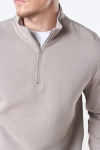 ONLY & SONS Ceres Half Zip Sweat Chinchilla