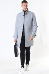 Jack & Jones Melton Wool Coat Light Grey Melange