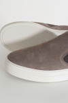 Selected David Chunky Suede Slip On Sneaker Greige