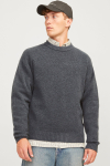 Jack & Jones Ollie Knit Crew Neck Iron Gate