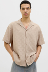 Jack & Jones Matteo Resort Shirt SS Oxford Tan