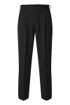 Selected Loose Finn Flex Pants Black