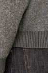 Jack & Jones Winter Cropped Knit Cardigan Dark Grey