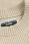 Jack & Jones Reflex Embroidery Knit Moonbeam