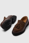 Selected Hugo Mix Tassel Loafer Chocolate Brown