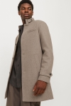 Jack & Jones Melton Wool Coat Greige