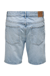 ONLY & SONS Edge Straight Fit Denim Shorts Light Blue Denim